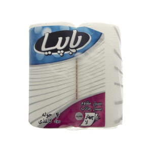 خرید و قیمت دستمال حوله‌ای پاپیا بسته 4 عددی