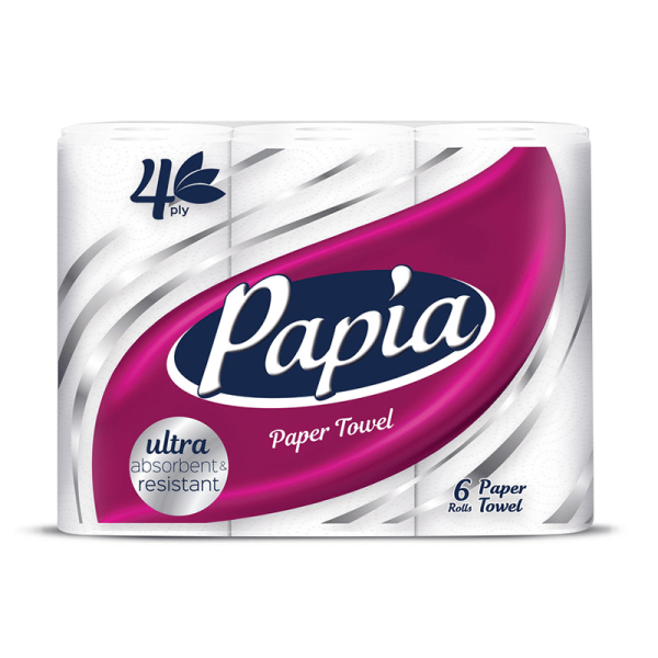 دستمال حولهای پاپیا بسته 6 عددی خرید و قیمت دستمال حولهای پاپیا بسته 6 عددی