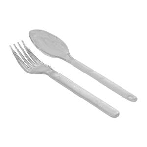 خرید و قیمت پک قاشق و چنگال یکبار مصرف ساده