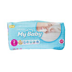 پوشک مای بیبی چسبی سایز 2 بسته 44 عددی