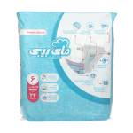 خرید و قیمت پوشک مای بیبی آبی سری مهربان با پوست سایز 6 بسته 24 عددی