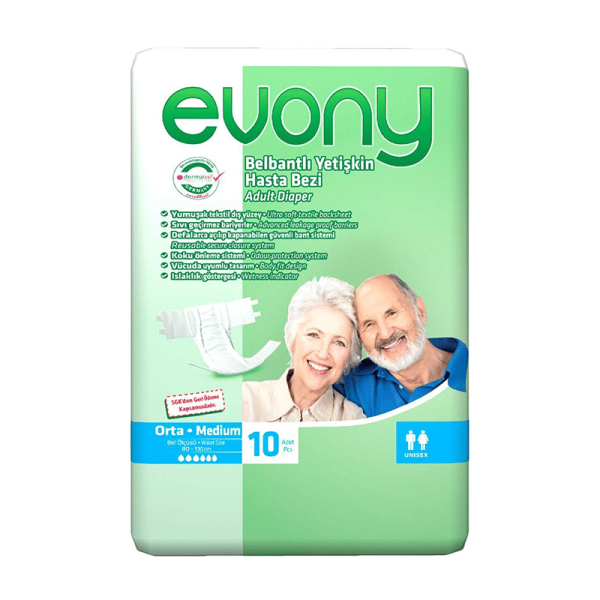 خرید و قیمت پوشک بزرگسال اوونی مدل 01M سایز متوسط بسته 10عددی