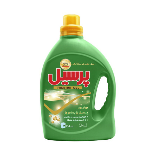 مایع لباسشویی پرسیل مدل پریمیوم وزن 2.4 کیلوگرم خرید و قیمت مایع لباسشویی پرسیل مدل پریمیوم وزن 2.4 کیلوگرم