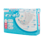 پوشک مای بیبی مدل سری مهربان با پوست سایز 0 بسته 22 عددی