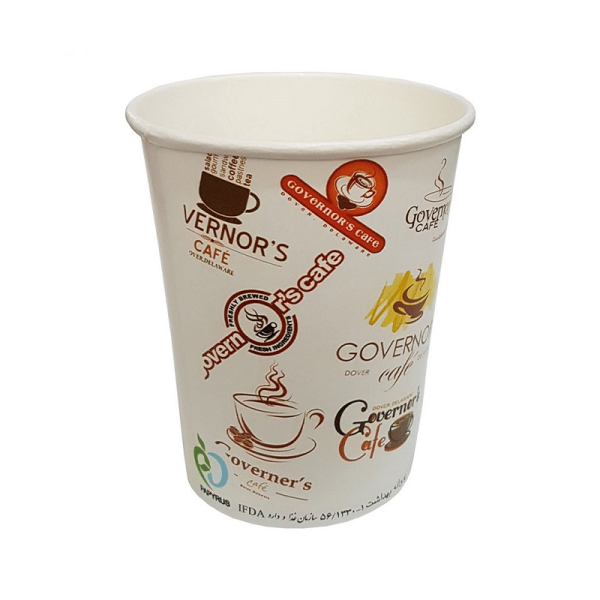 Pars model disposable paper cup خرید و قیمت لیوان یکبار مصرف کاغذی مدل پارس
