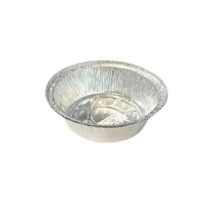 خرید و قیمت ظرف یکبار مصرف آلیمینیوم تک پرسی گرد