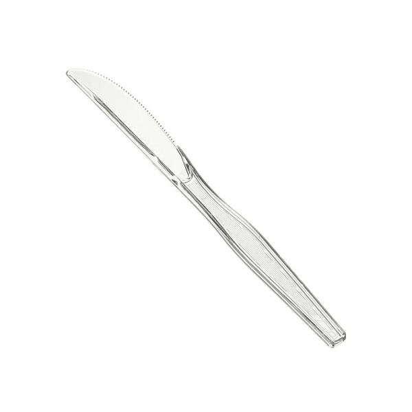 Transparent disposable knife خرید و قیمت چاقو یکبار مصرف شفاف