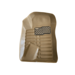 کفپوش سه بعدی پژو پارس چرم کرم