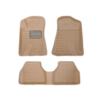 کفپوش سه بعدی پژو پارس چرم کرم